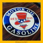 تابلو دکوراتیو آلومینیومی موتور اویل( gasoline)