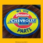 تابلو دکوراتیو آلومینیومی شورلت ( we use genuine parts)
